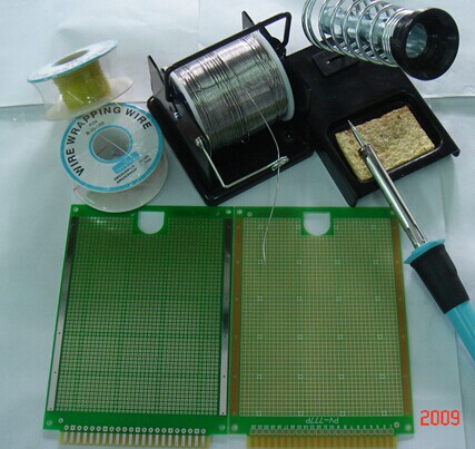 萬用板、OK線與焊槍