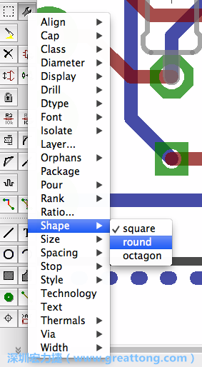 你可以在元件定位或是繪制完成之后，使用「變更/扳手（Change/wrench）」工具來改變元件里很許多多不同的性質(zhì)。
