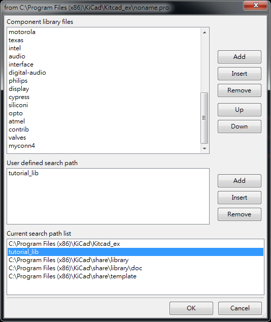 上下兩個(gè)視窗都Add 你的library ，在library browser 就可以找到你的library